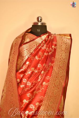 Jangla Handloom Banarasi Saree